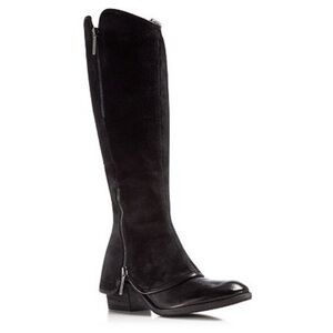 Donald Pliner Western Couture Devi Boots
Collection Sz. 9 Black Leather & Suede